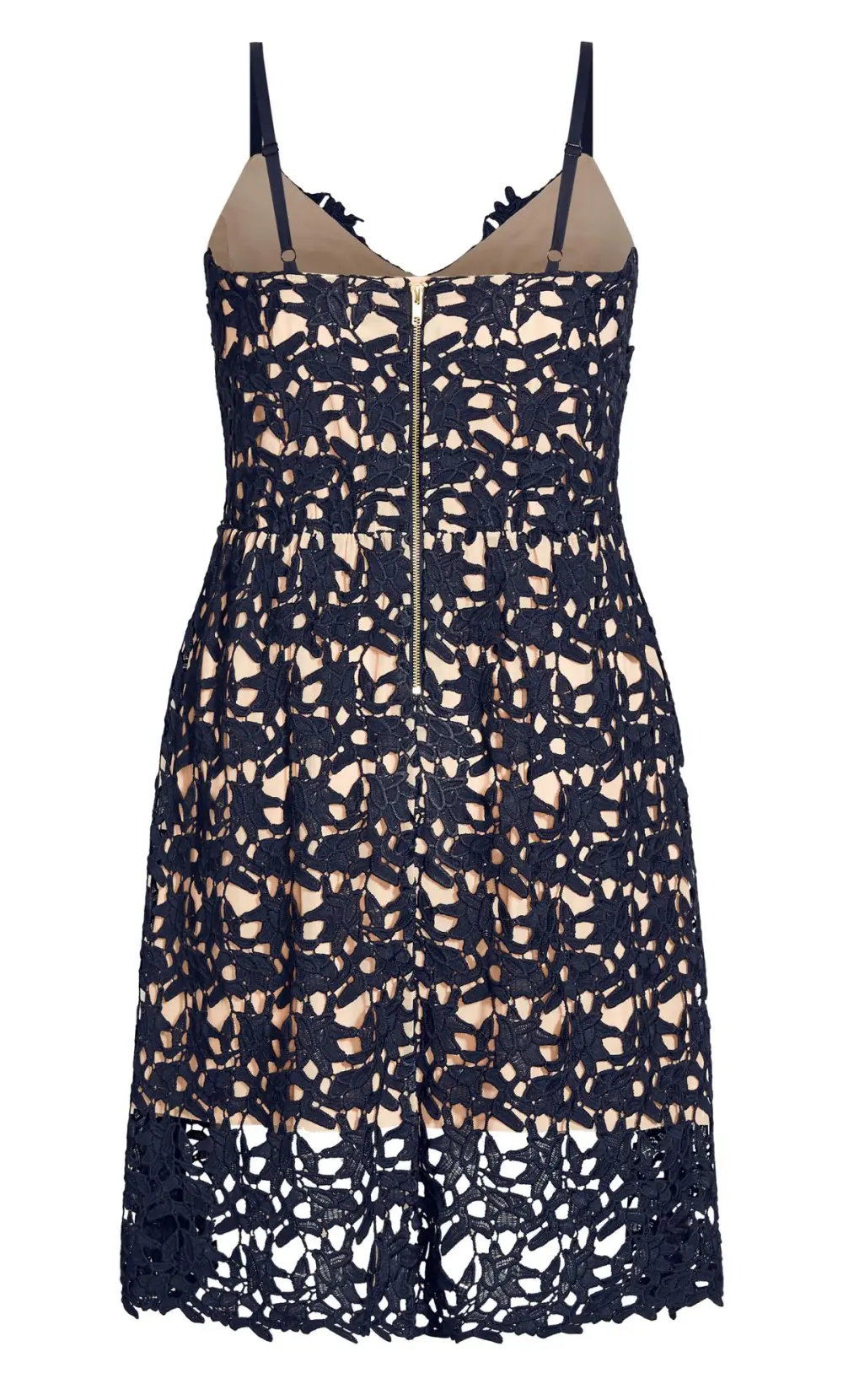 Evans Black Lace Sleeveless Midi Dress