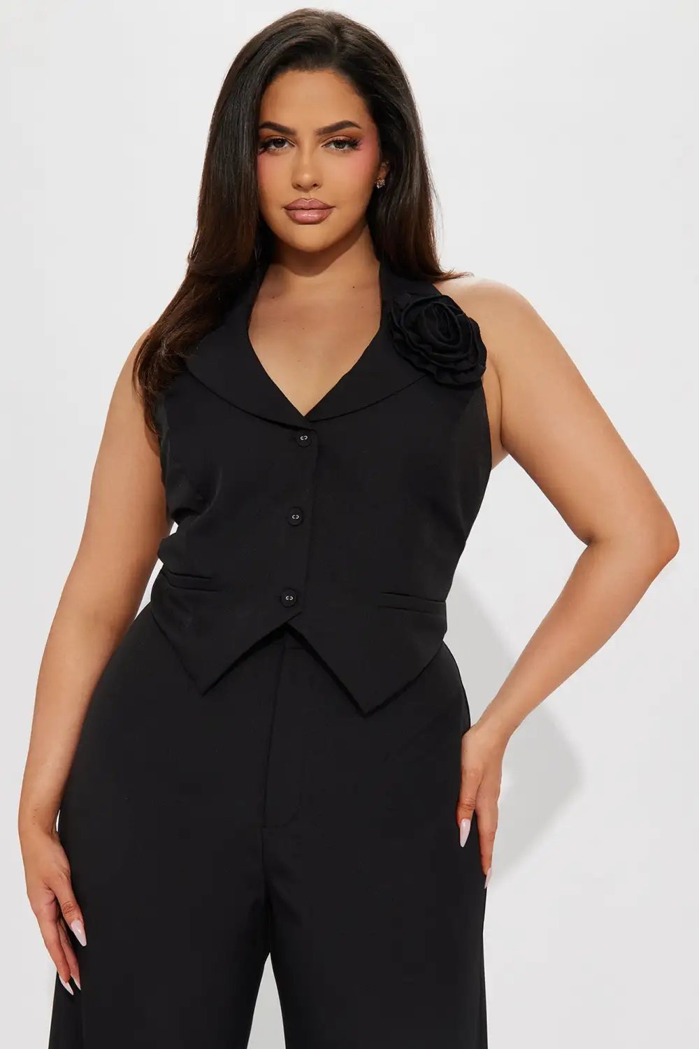 Elle Pant Set - Black