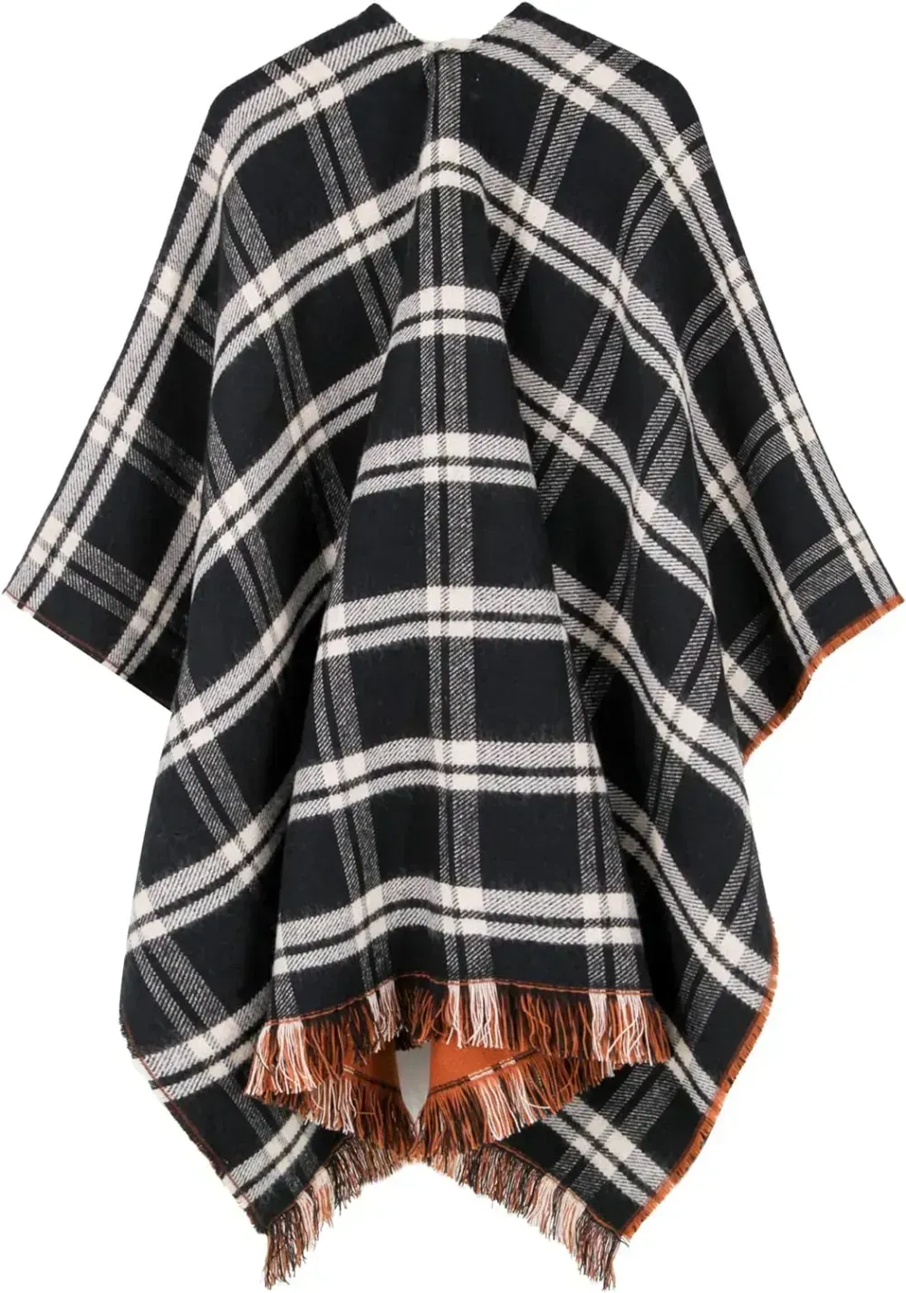 Women's Shawl Wrap Poncho Ruana Cape Open Front Cardigan Shawls for Fall Winter