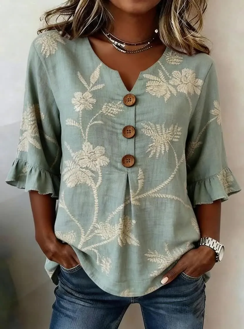 Women's Casual Printed Shirt