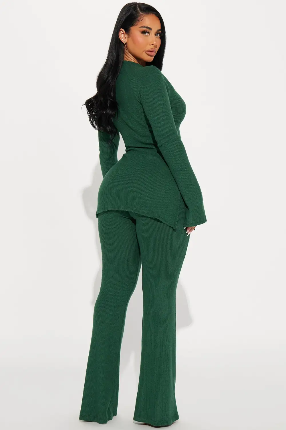 Clarissa Cozy Pant Set - Hunter