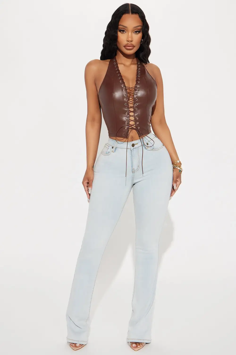 Flex Game Soft Stretch Bootcut Jeans - Light Wash