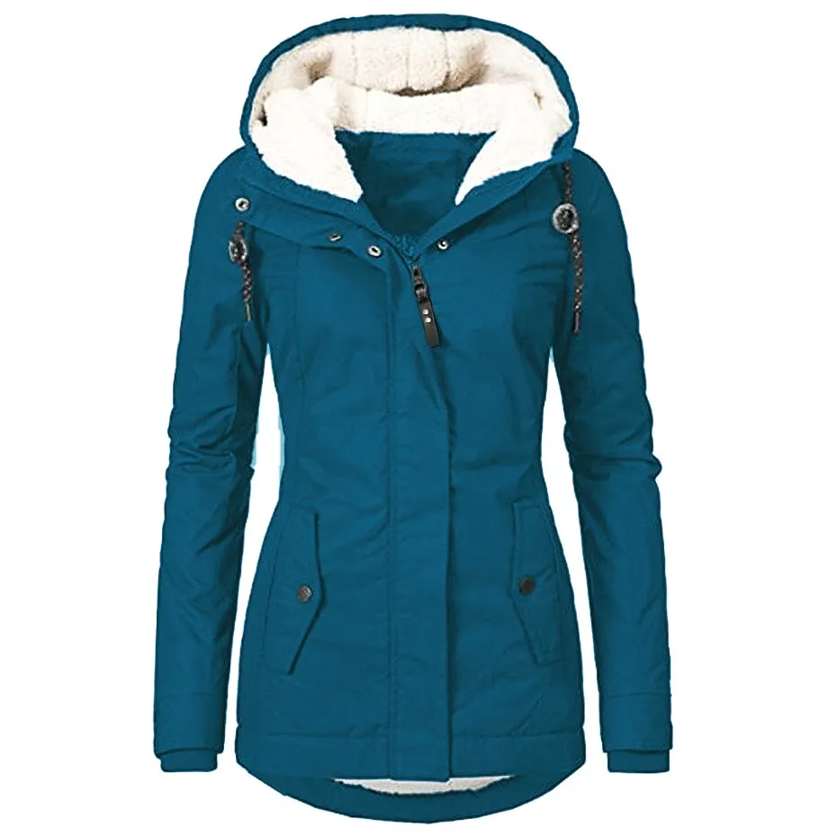 Women's Parka Street Fall Winter Long Coat
