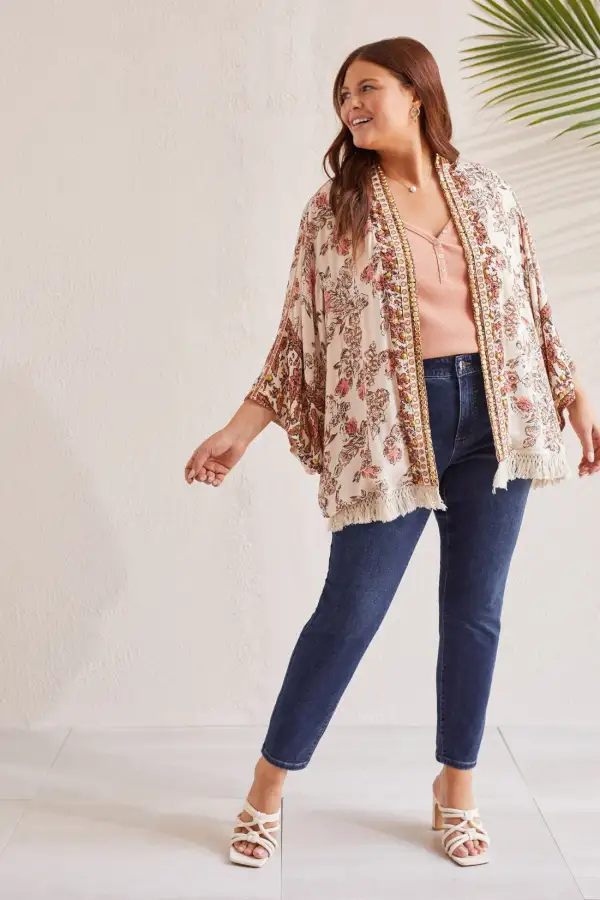 Sophia Curvy Ankle Jeans-Deepocean