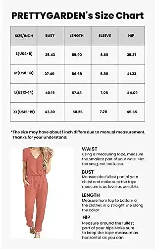 Deep V Neck Wrap Drawstring Waist Jumpsuit