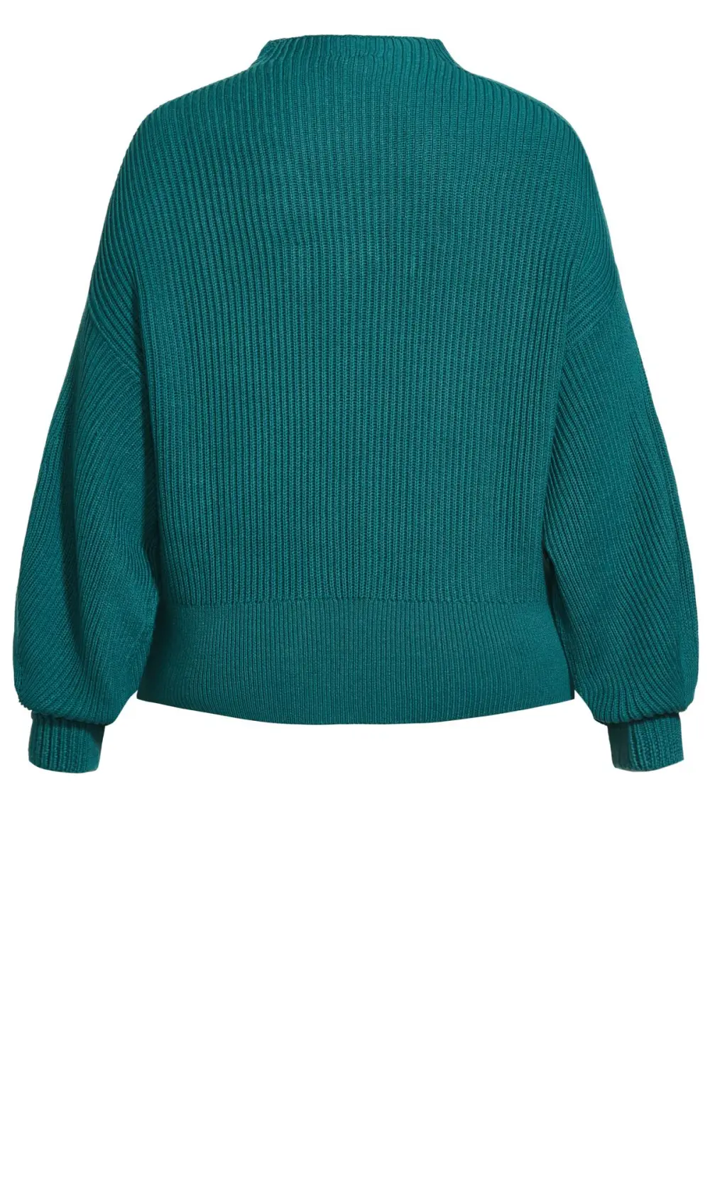 Evans Teal Blue Knitted Jumper