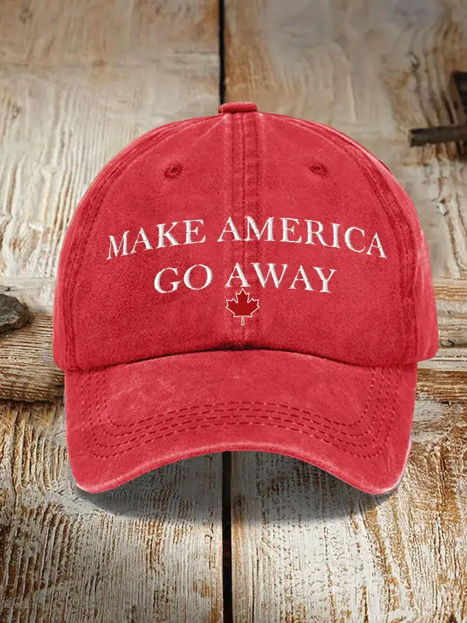 Make America Go Away Printed Hat