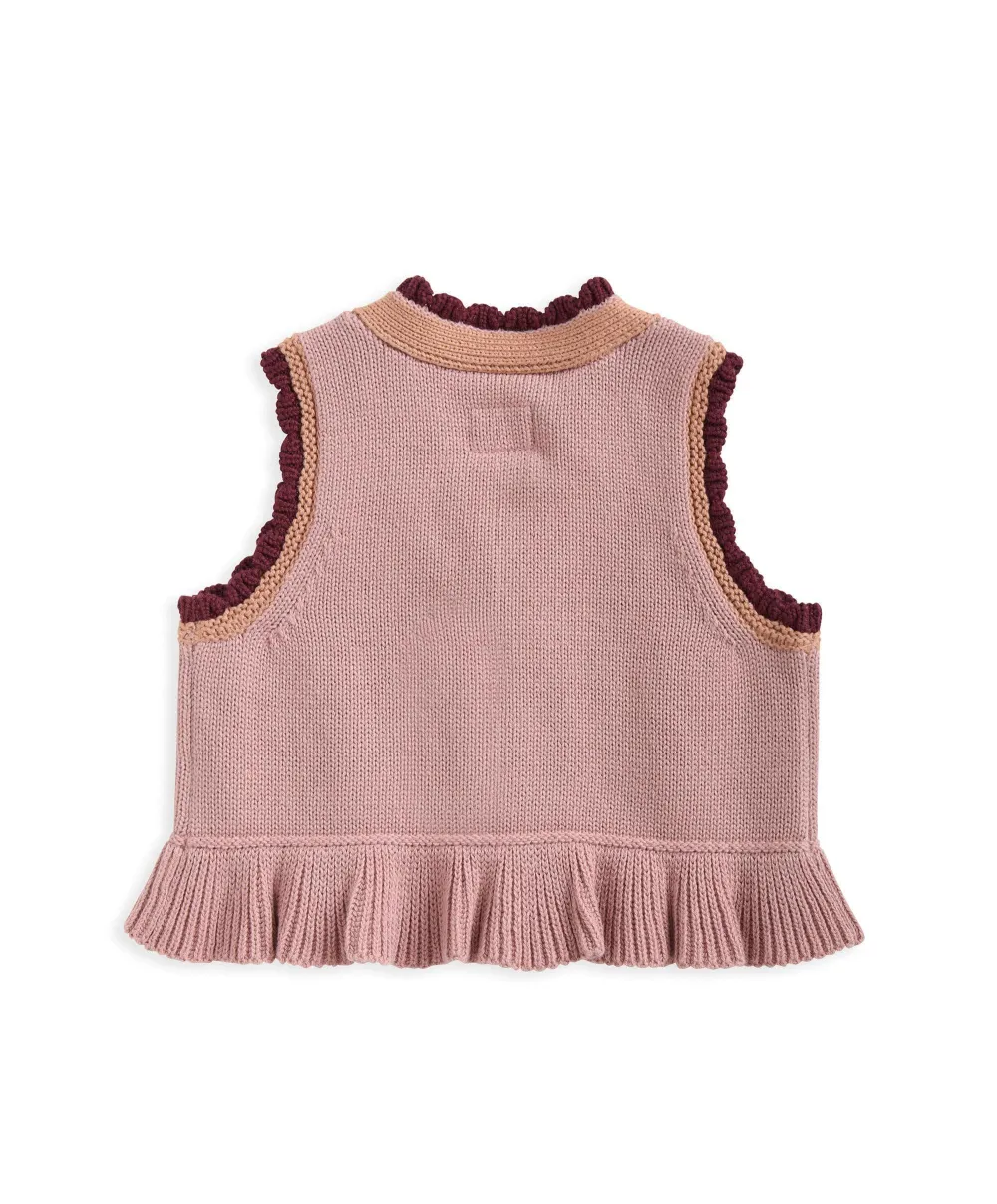 Laura Ashley Knitted Waistcoat
