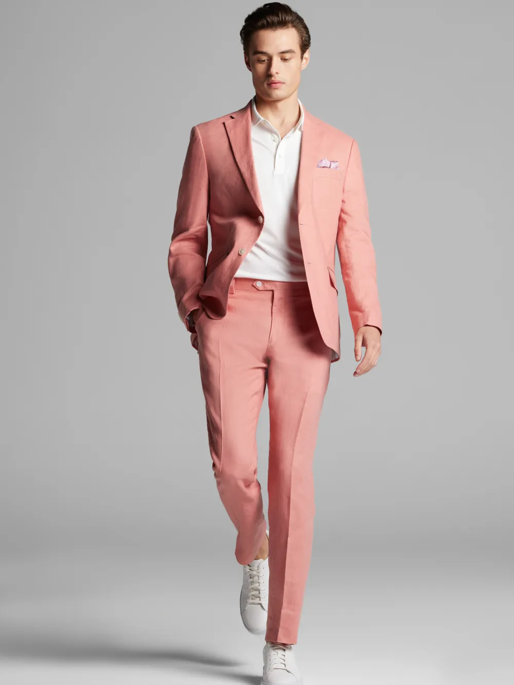 Tommy Hilfiger Modern Fit Linen Suit Jacket