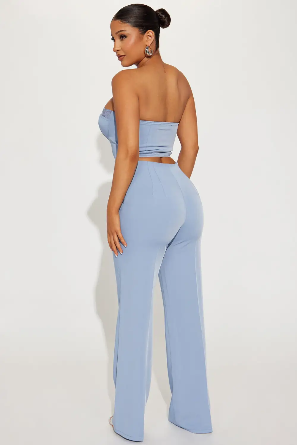 Sapphire Pant Set - Slate Blue