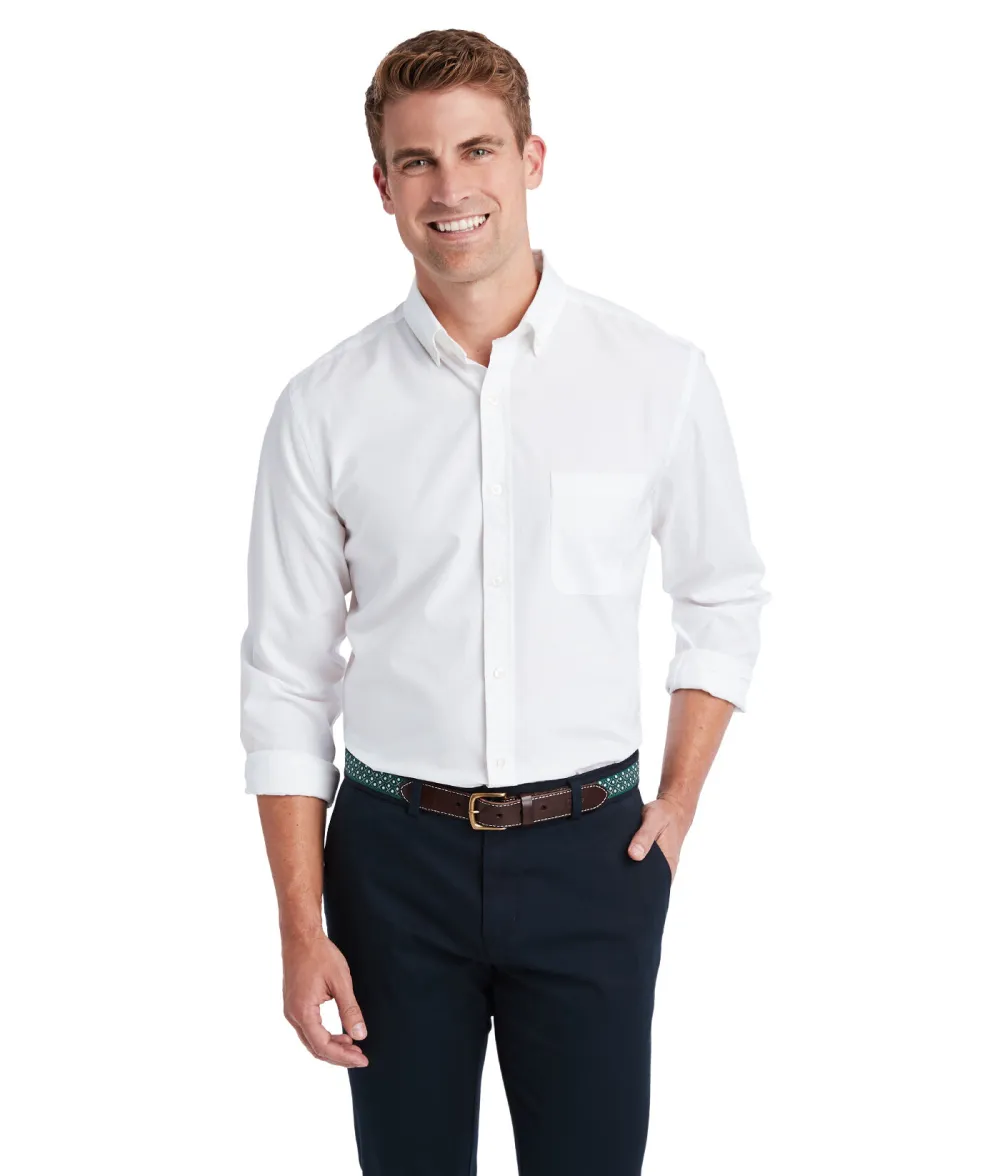 Stretch Poplin Solid Shirt