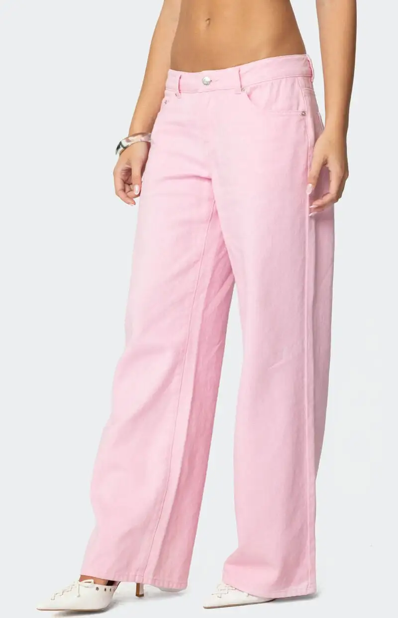 Edikted Roman Low Rise Slouchy Jeans