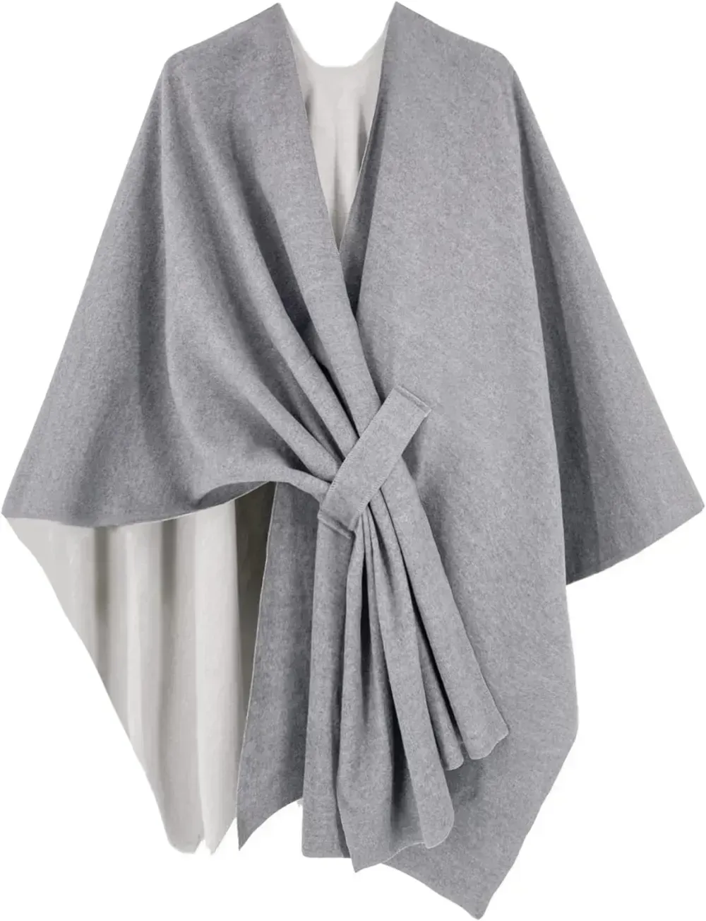 Women's Shawl Wrap Poncho Ruana Cape Open Front Cardigan Shawls for Fall Winter