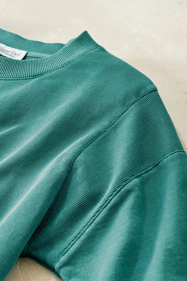 French Terry Crop Top