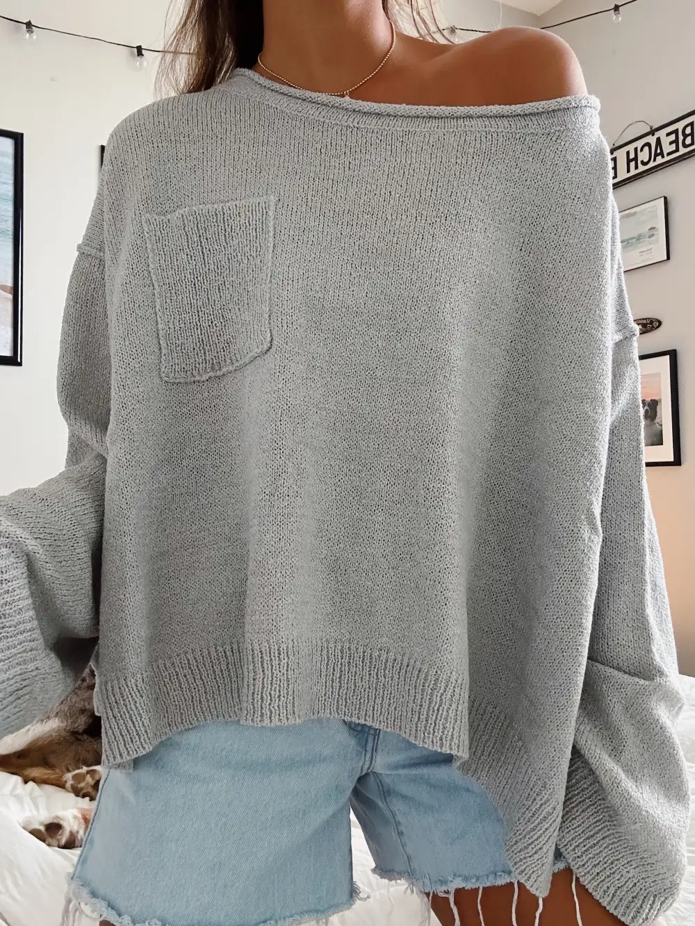 OVERSIZED BOXY SWEATER