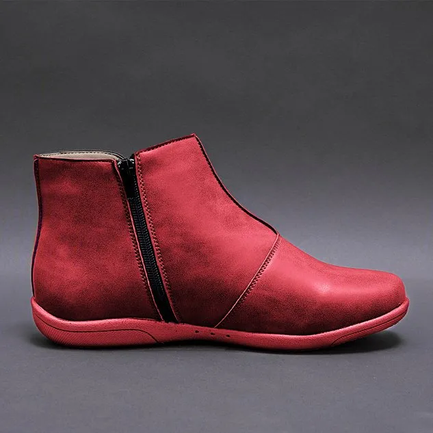 Women Winter Flat Heel Boots