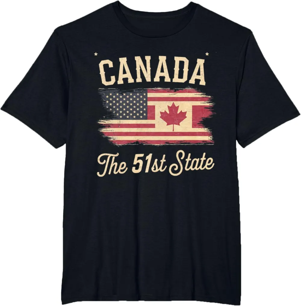 Canada the 51 State | Trump Canada U.S State funny T-Shirt