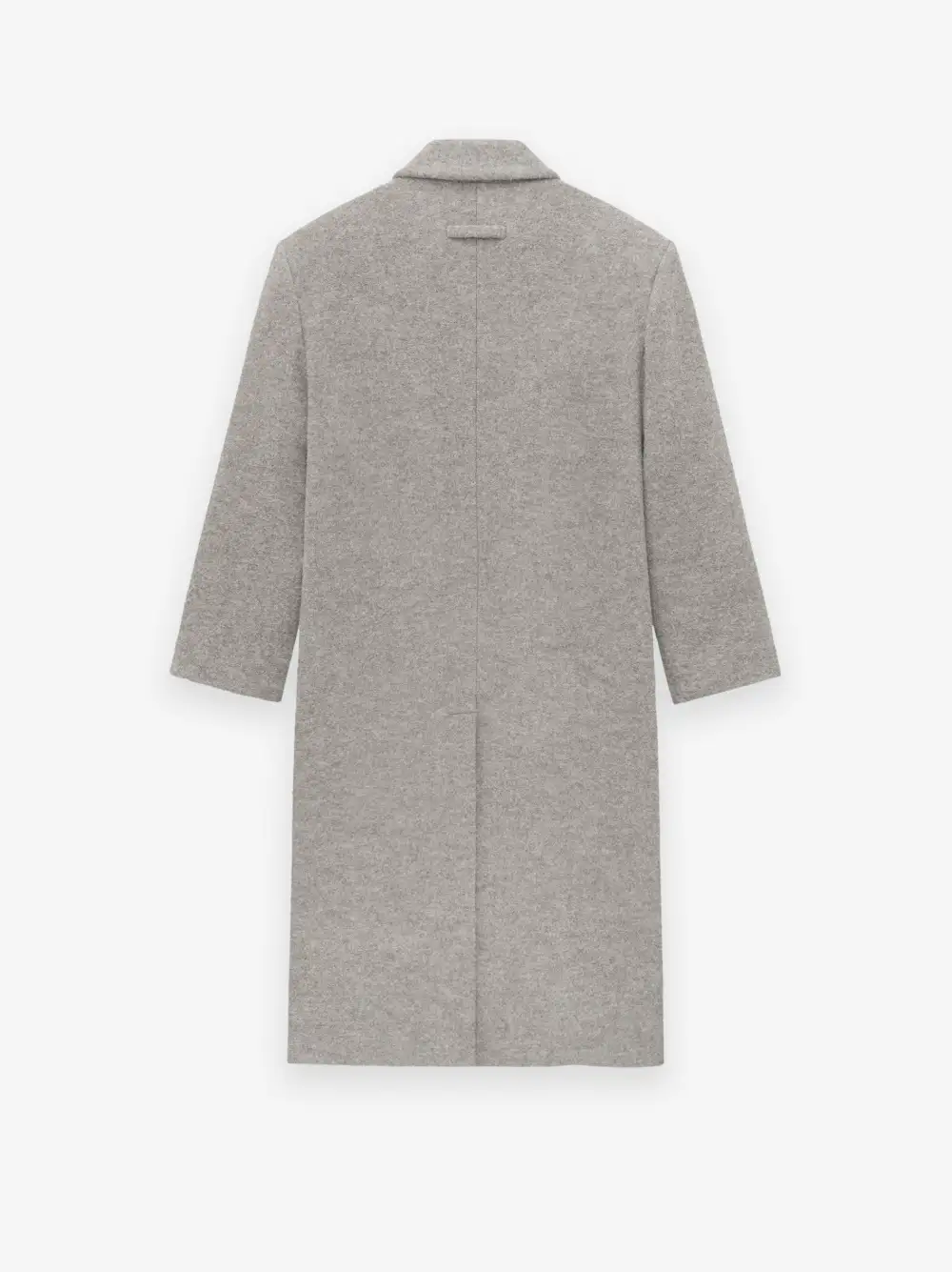 Boiled Wool Relaxed Overcoat