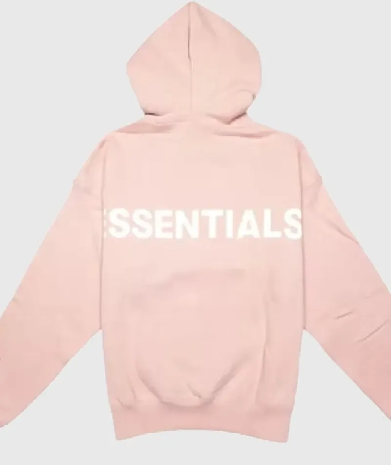 Pink 3M Logo Pullover Hoodie