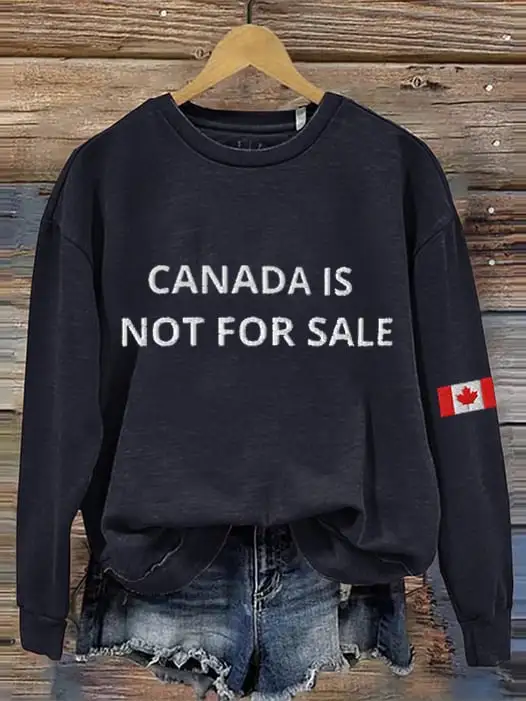 Women'S Hot-Spot Printed Round Neck Sweatshirt