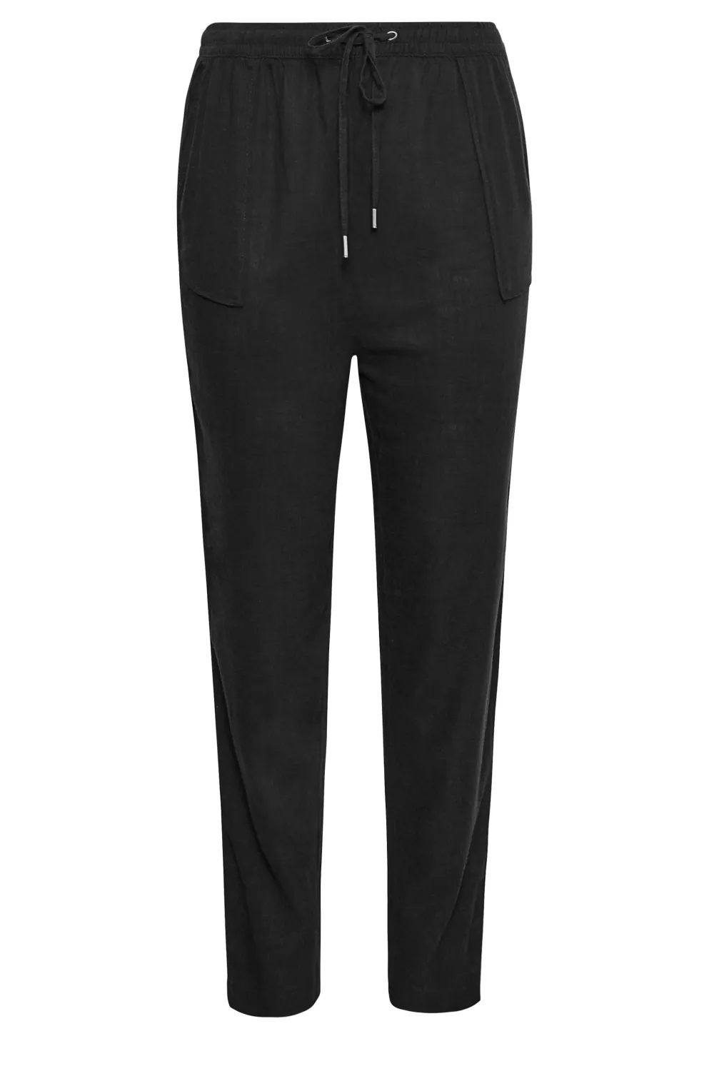 YOURS Curve White Linen Joggers