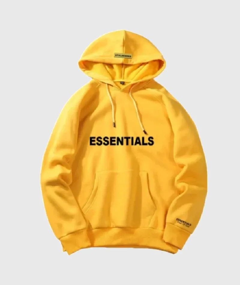 Pullover Hoodie Yellow