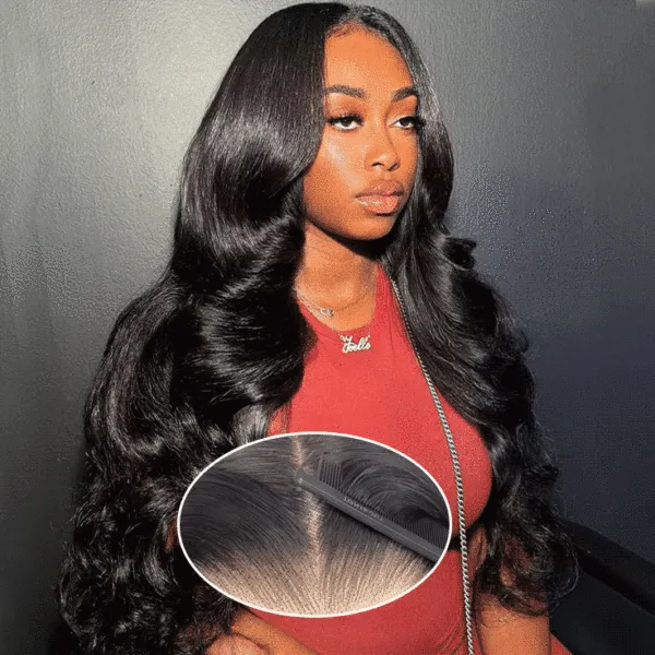 Affordable Glueless 7×6 Loose Body Wave Human Hair Wig Sterly Hair