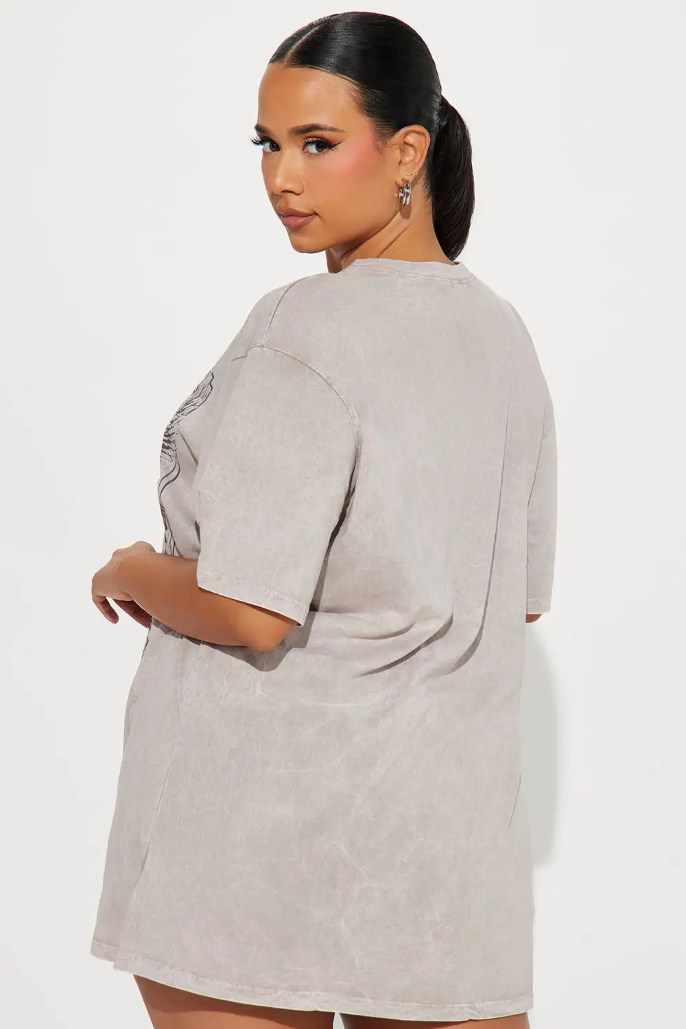 Nashville Nights Graphic Tee - Beige