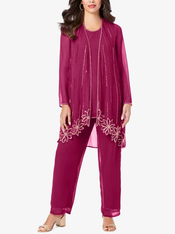 Light Sequins Atmosphere Party Women's Sets