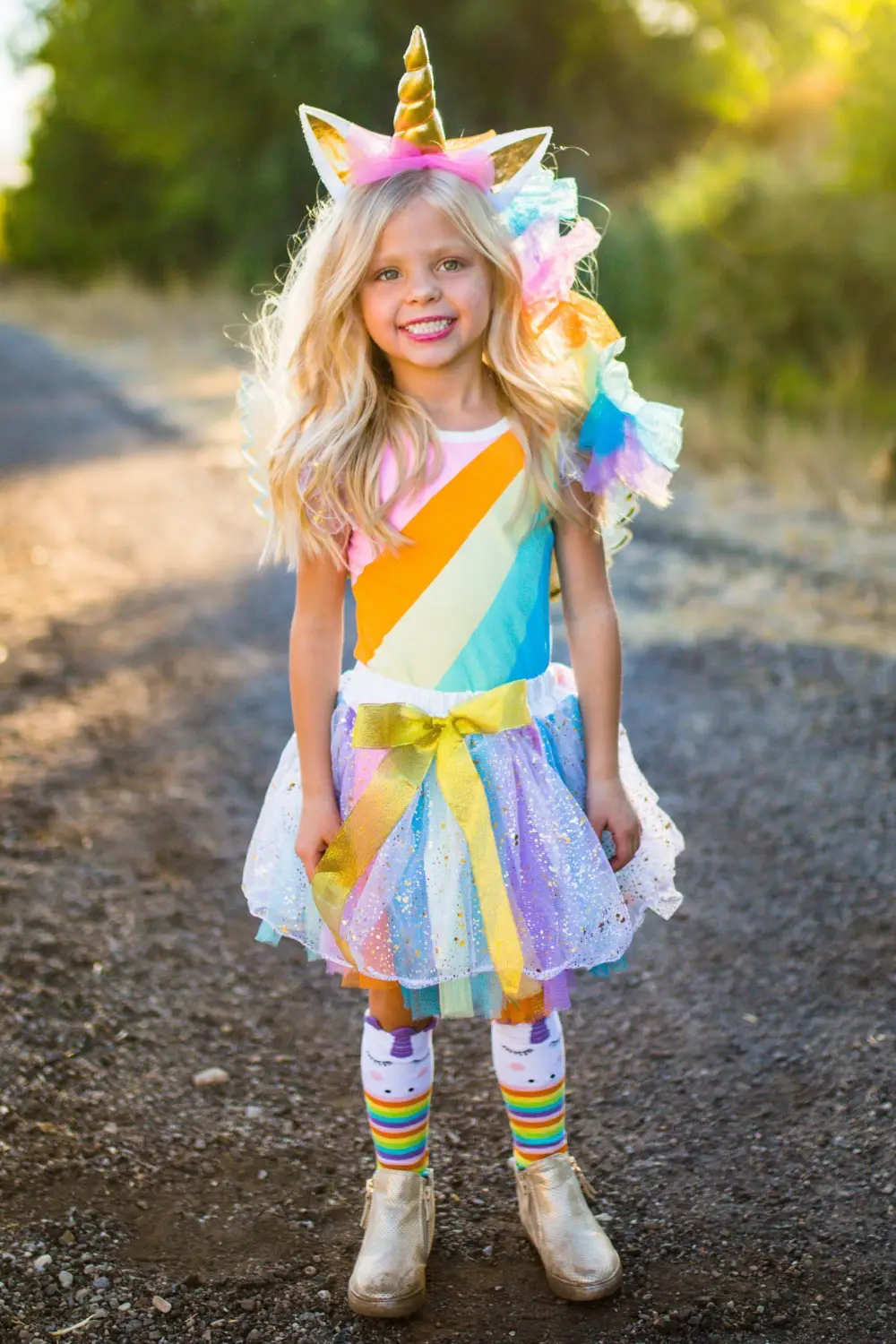 Mom & Me Unicorn Costume - INCLUDES COMPLETE 4 PC SET!