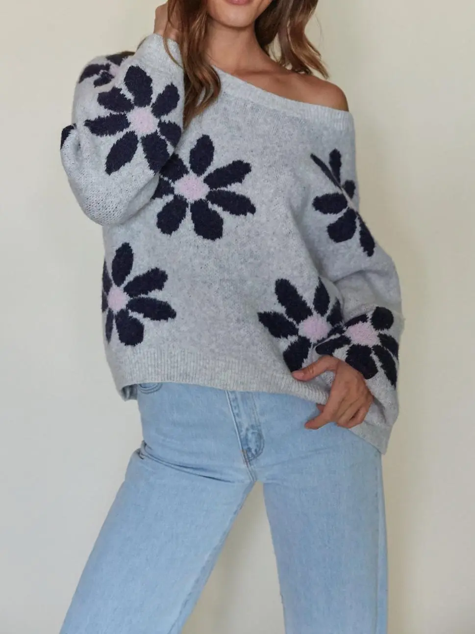 Olivia Floral Sweater