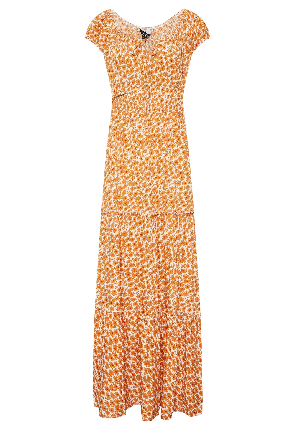 LTS Tall Yellow Sunflower Print Maxi Dress