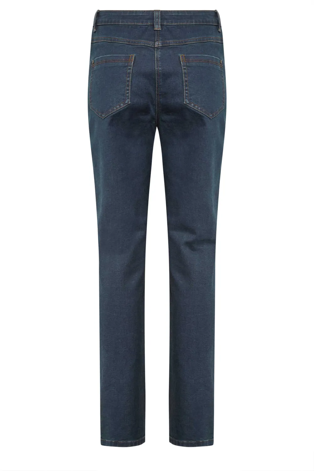 M&Co Indigo Blue Straight Leg Jeans