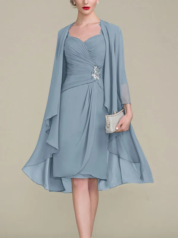 Waist Chiffon Simple Temperament Bridal Mother Dress