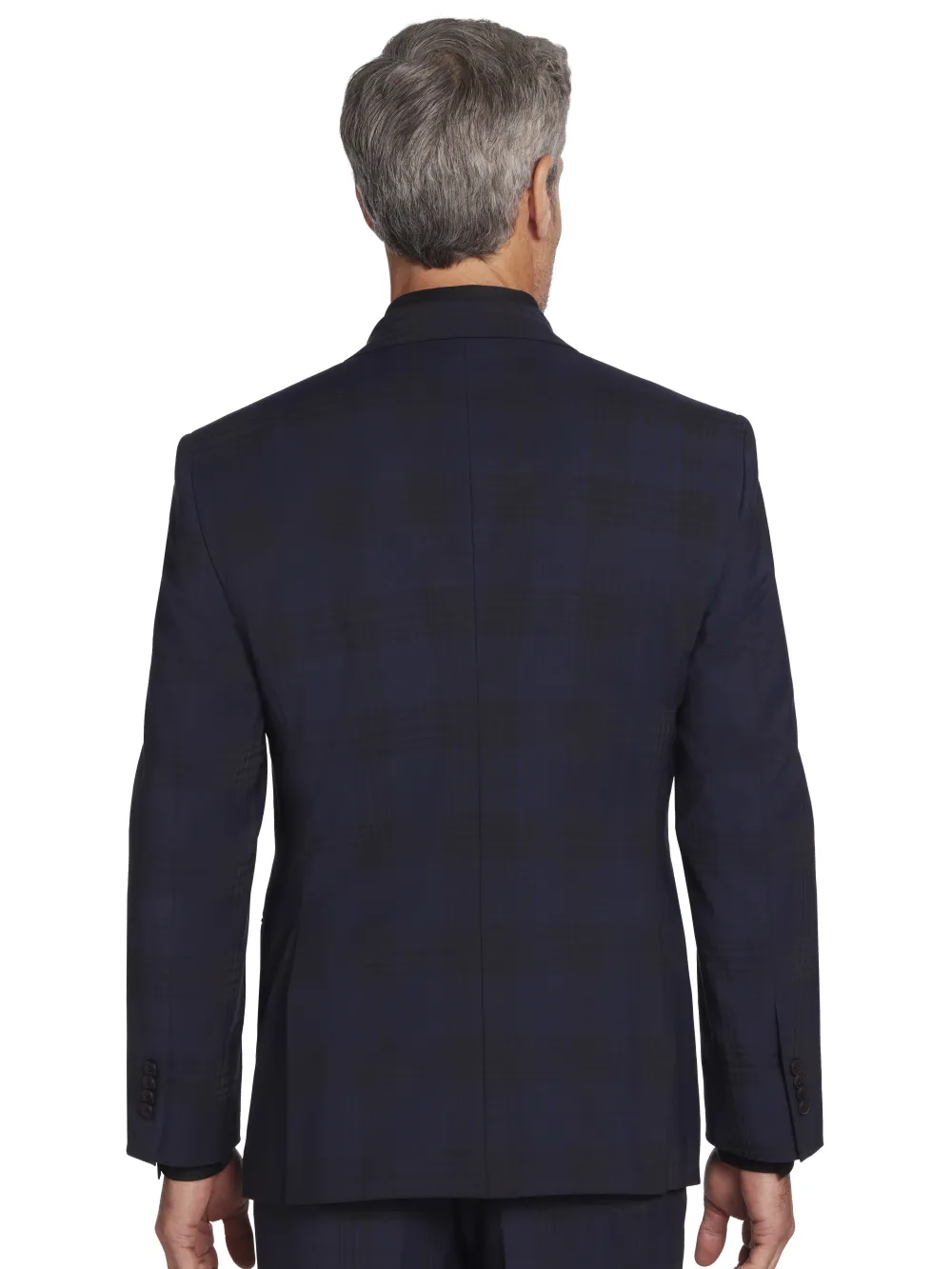 Awearness Kenneth Cole Modern Fit Plaid Suit Jacket
