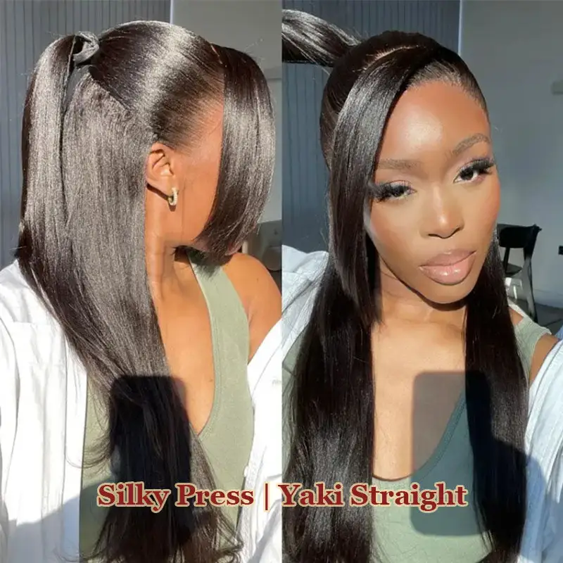 Invisi-Strap Full Lace Wig | Snug Fit 180% Density Kinky Straight 100% Virgin Human Hair