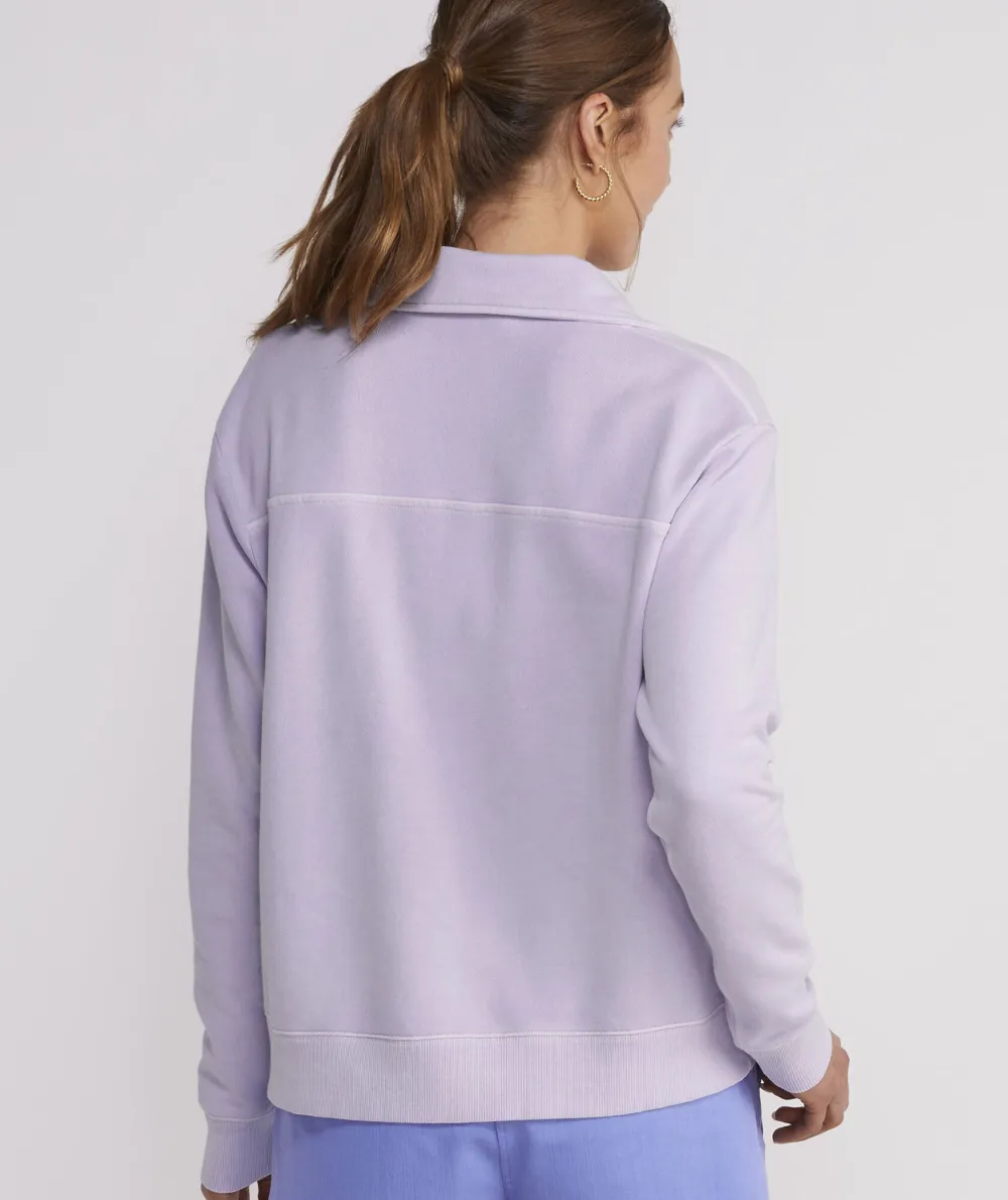 Polo Popover Sweatshirt