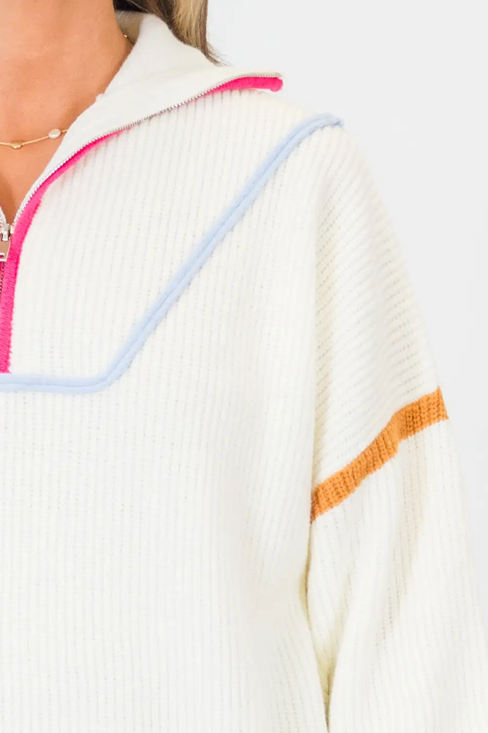 Falling For Fall Sweater, Cream