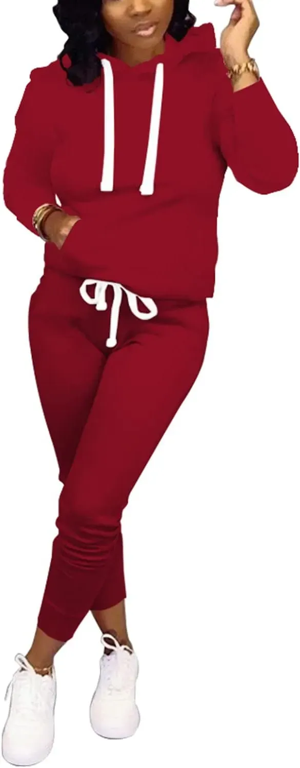 Two Piece Outfits For Women Jogging Suits Casual