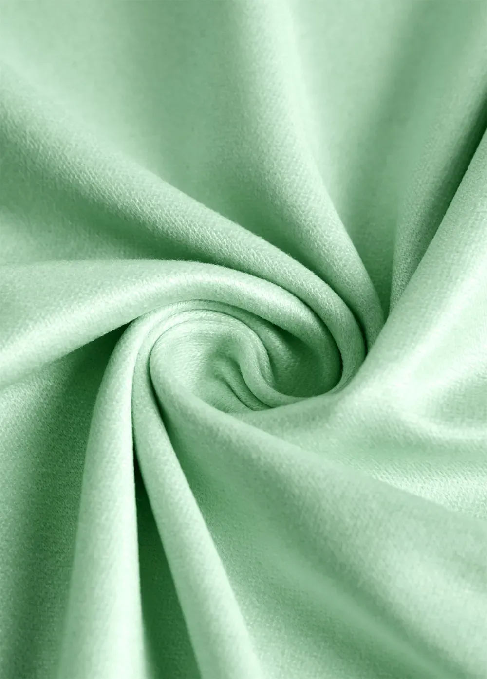 Christmas Light Green Patchwork Long Sleeve Round Neck Sweatshirt