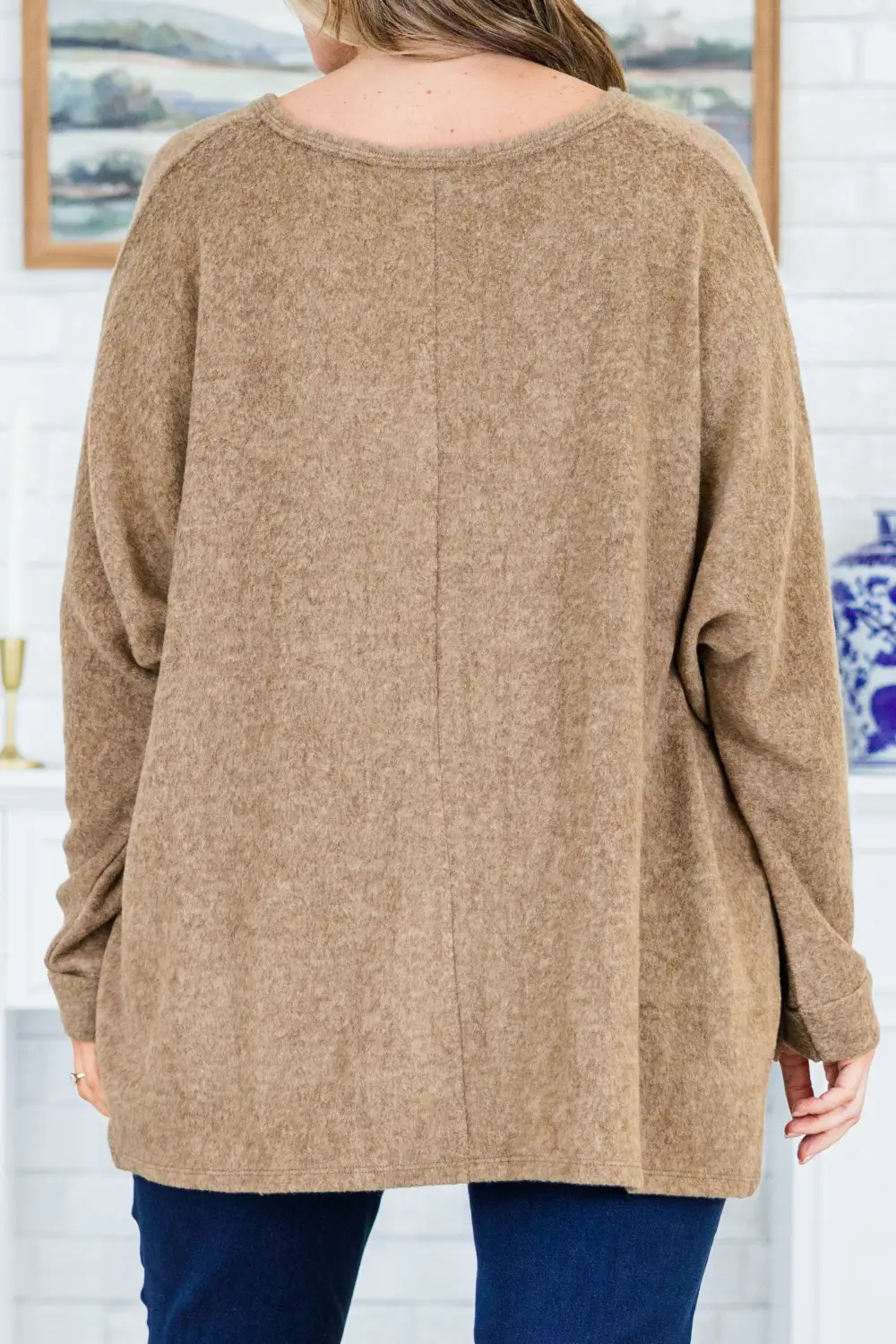 Let's Chill Sweater, Mocha