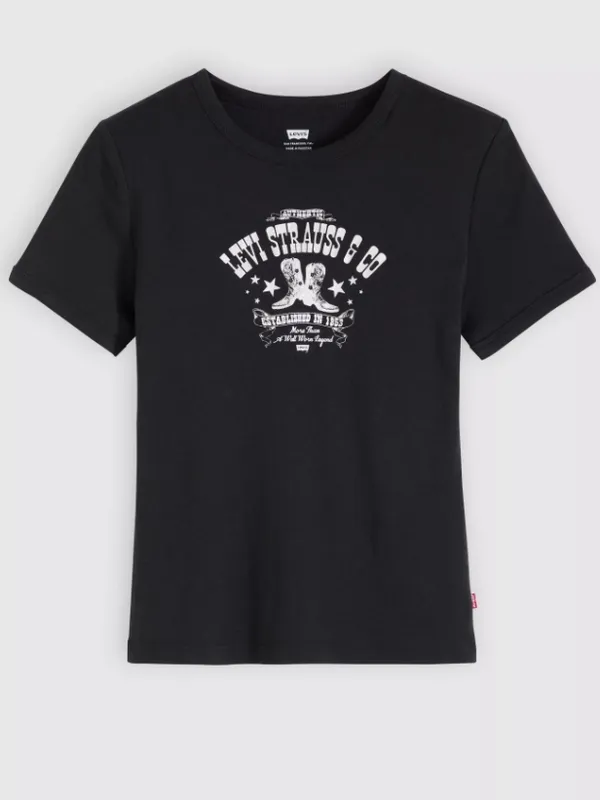 Graphic Ringer Short Sleeve Tee