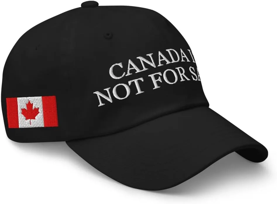 Canada Is Not For Sale Hat (Embroidered Dad Hat)