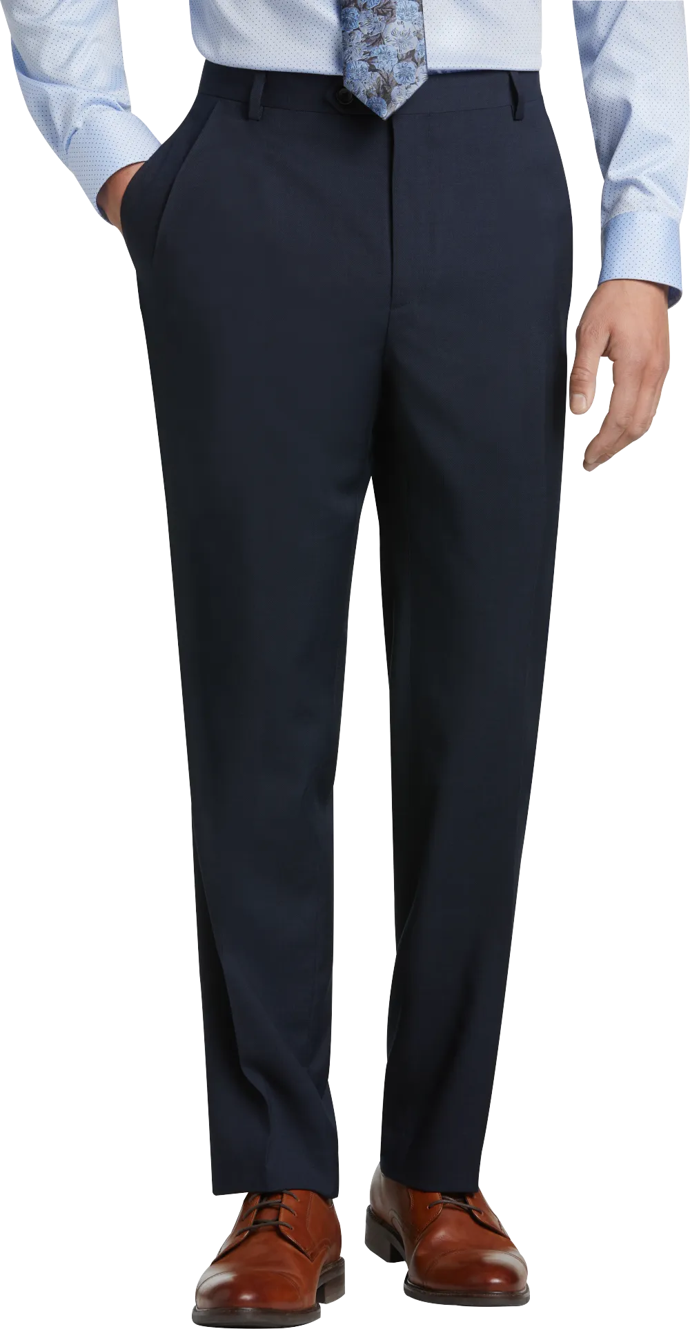 Pronto Uomo Platinum Modern Fit Wool Suit Pants