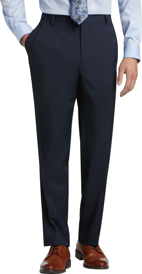 Pronto Uomo Platinum Modern Fit Wool Suit Pants